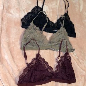 3 Talula Artizia Bralettes